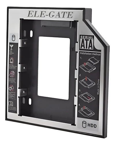 Adaptador Caddy Disco Duro Sata 2.5 Laptop 9.5mm