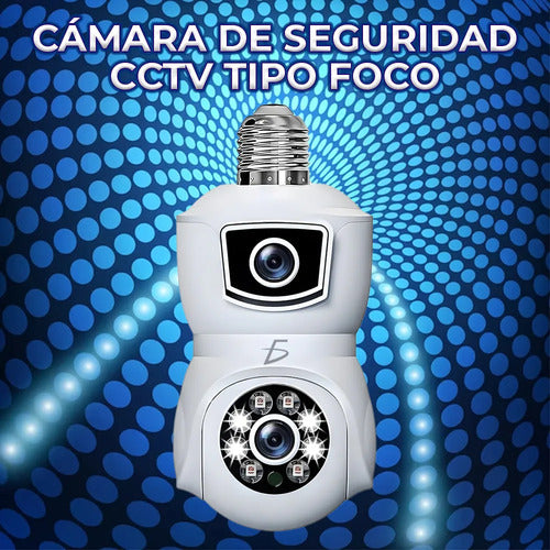 Cámara De Seguridad Con Socket De 4 Megapíxeles