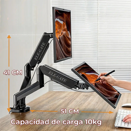 Soporte De Pantalla Doble