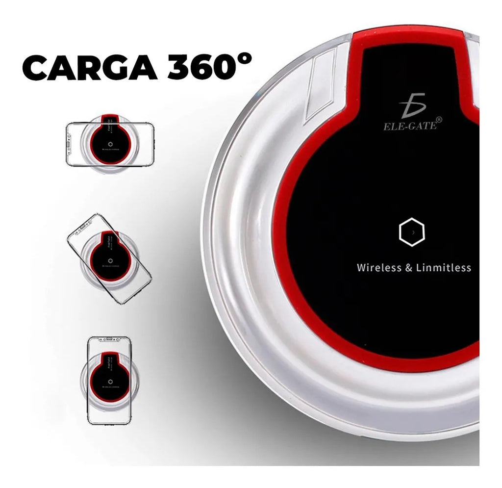 Cargador Inalambrico Para Samsung Huawei Ovvo Xiaomi Para