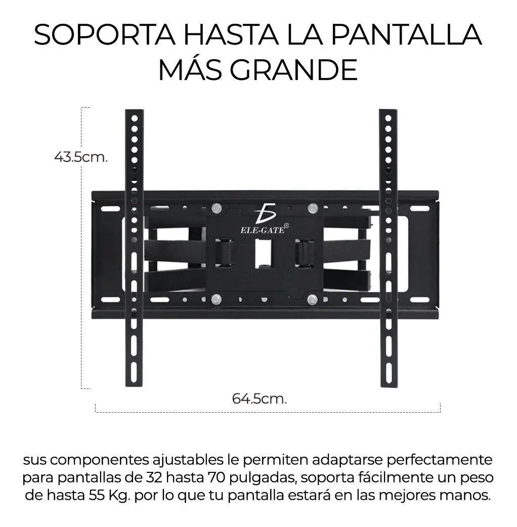Soporte De Pared Para Tv Hold.58