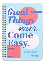 Cuaderno Rayado Con Espiral Y Portada De Brillos Coquete