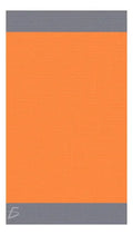 Manta De Playa 210 X 200 Cm Repelente Al Agua A La Arena Y Naranja
