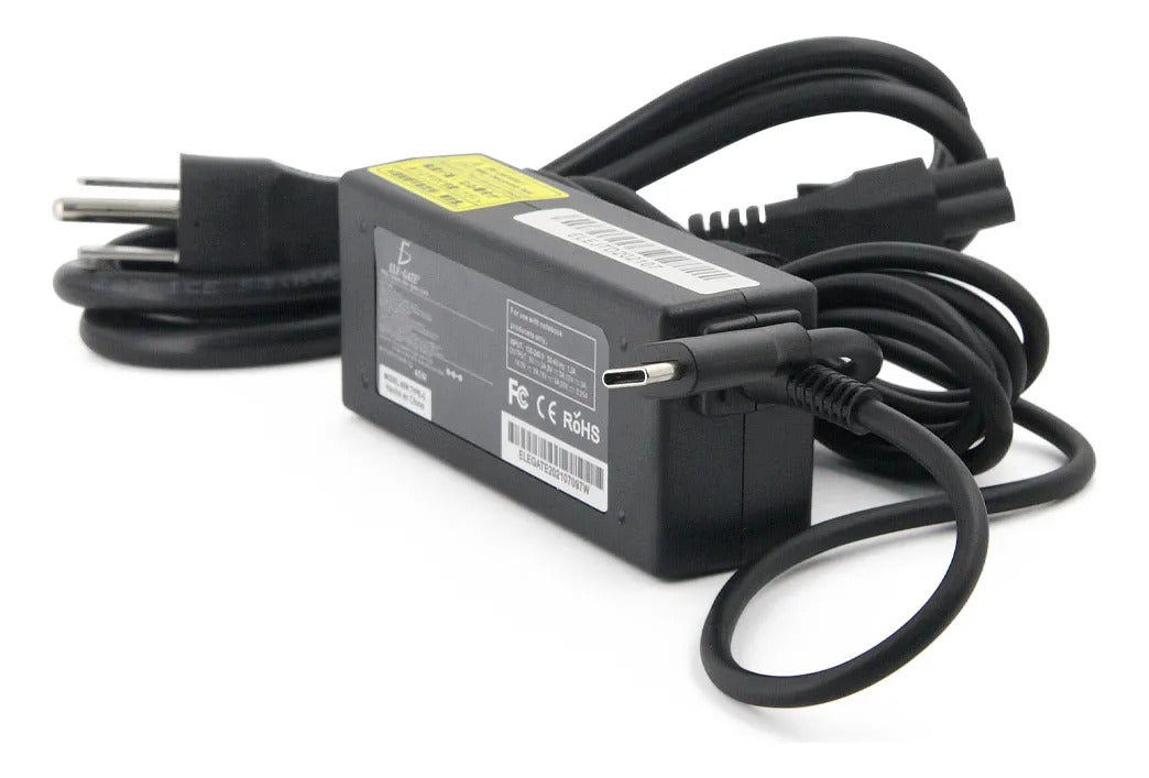 Cargador Para Laptop Celular De Tipo C 45w Universal