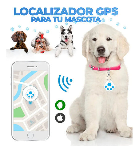 Rastreador Bluetooth Gps Mascotas Celular Carteras Niños