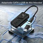 Adaptador Sata A Usb 3.0 Con Alimentación Compatible Con