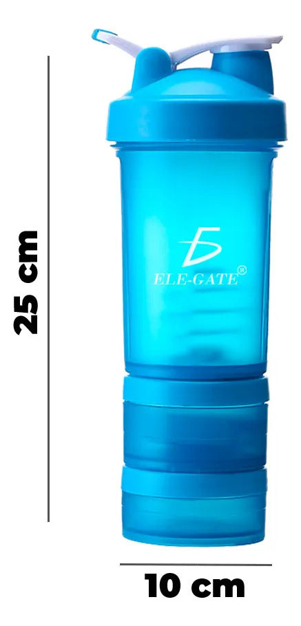 Vaso Mezclador De Proteínas Deportivo 4 Colores 500ml