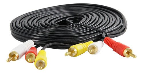 Cable Rca Macho A Macho 1.5 Metros Audio Y Video