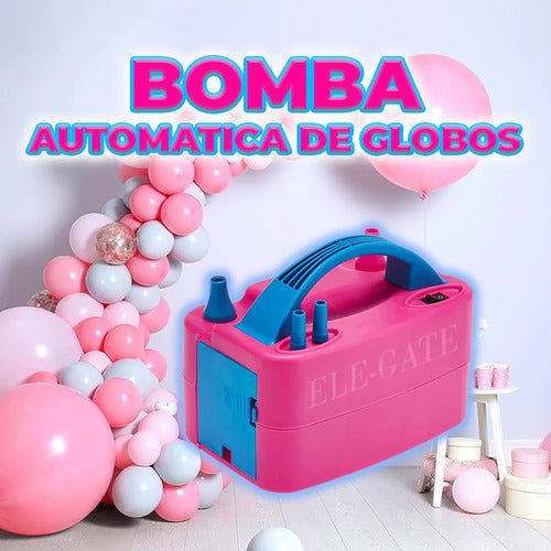 Inflador Eléctrico De Bombas De Globos - Acelera La