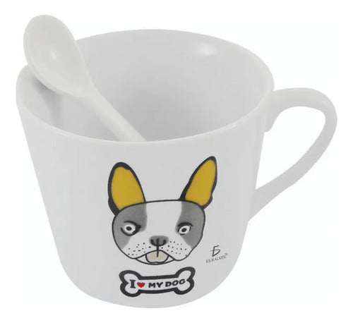 Taza De Cerámica Con Dibujos De Perro Diseños De Moda