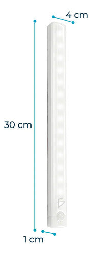 Lámpara Led Recargable Con Sensor De Movimiento Y Ajuste De