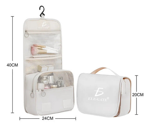 Bolsa De Aseo Para Viaje Con Gancho De Colgar