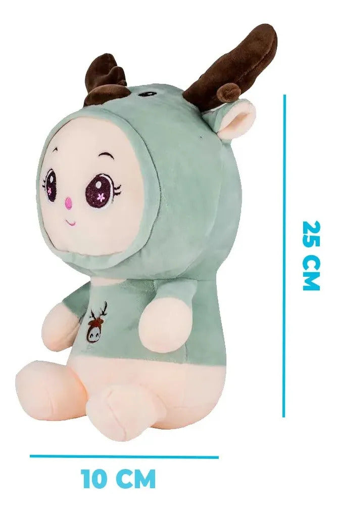 Peluche Cervatillo De Peluche Juguete Suave De 25cm