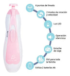 Cortaúñas Eléctrico Para Bebé 8 En 1