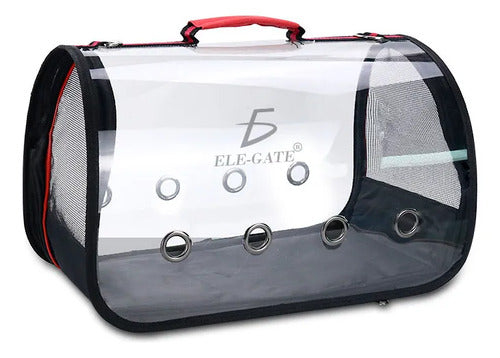 Transportadora Bolsa Mascota Tipo Arco Perro Gato Viaje