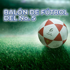 Balón de fútbol número 5 modelo DEP.48.2 blanco