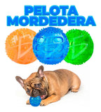 Juguete Pelota Interactiva Masticar Limpiar Dientes Mascota