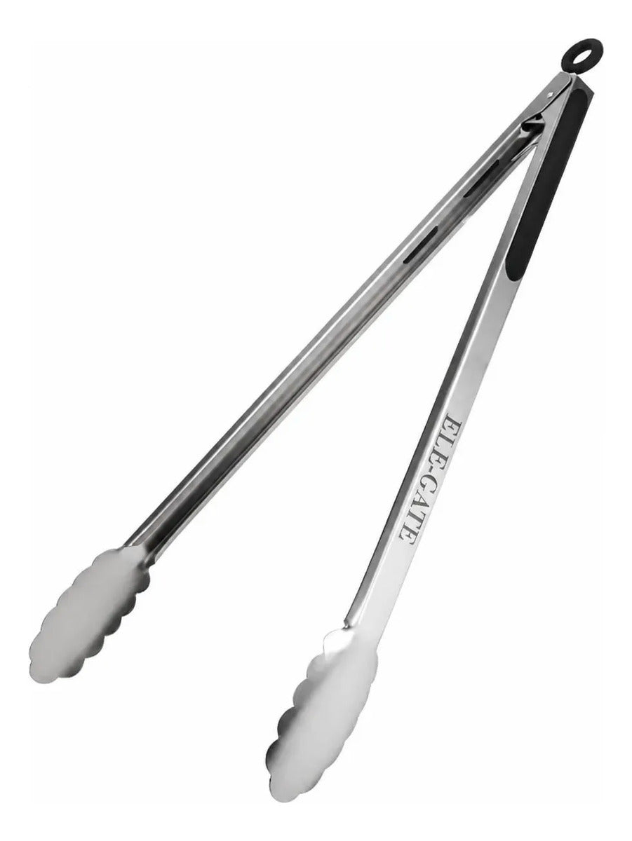 Pinzas de cocina de acero inoxidable resistente al calor