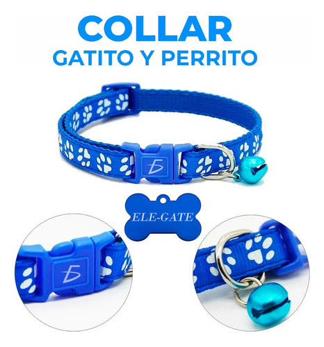 Collar Reflejante De Seguridad Anti Ahorcamiento Para Gatos