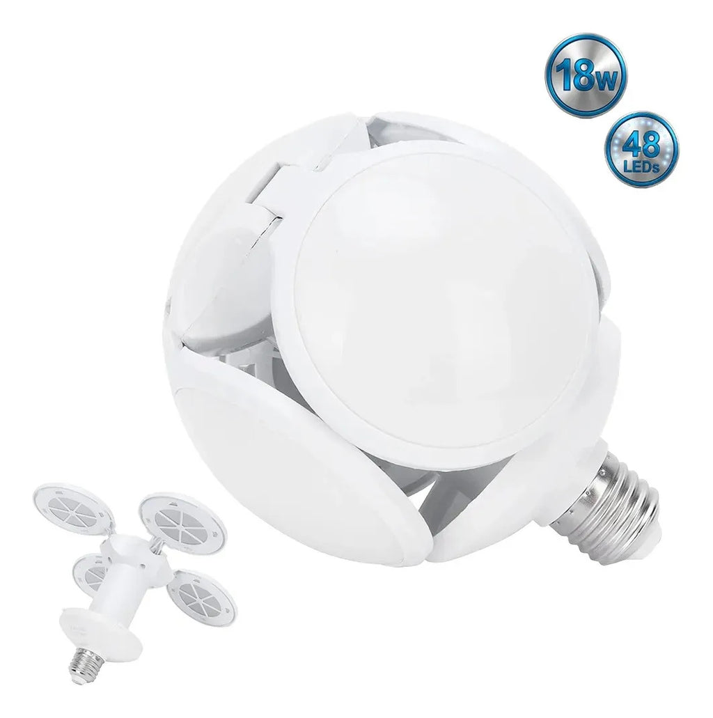 Foco Plegable Led Tipo Futbol De Alta Potencia Con Luz