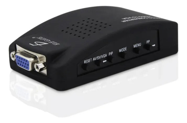 Convertidor coaxial svideo a VGA