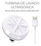 Mini lavadora ultrasónica portátil USB agua