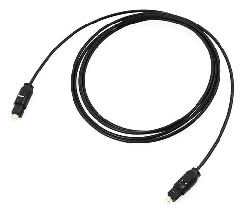 Cable De Fibra Optica 1.5 Metros Audio Digital Alta Calidad