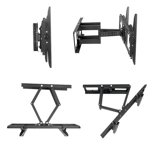 Soporte De Tv Inclinable 25-65 Carga Máxima 30 Kg