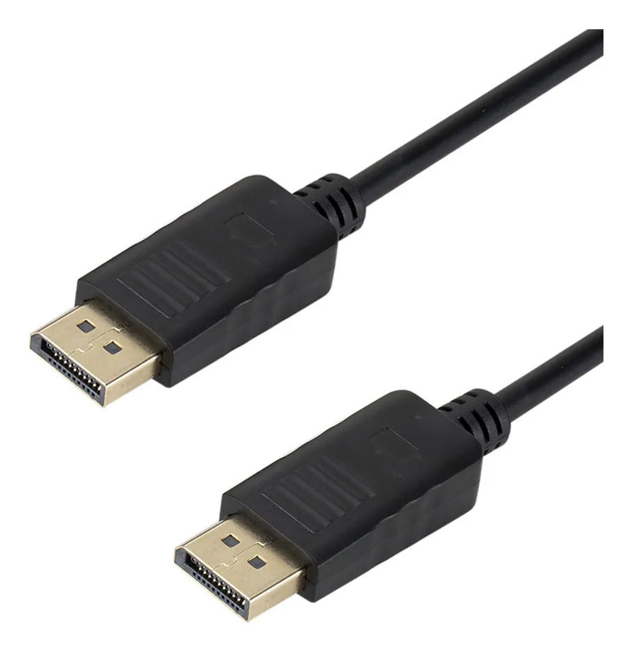 Cable Displayport 1080p Macho Macho 1.8 Mts Para Monitor Y