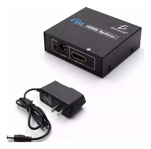 Splitter Hdmi 1x2 1080p Divisor De Señal
