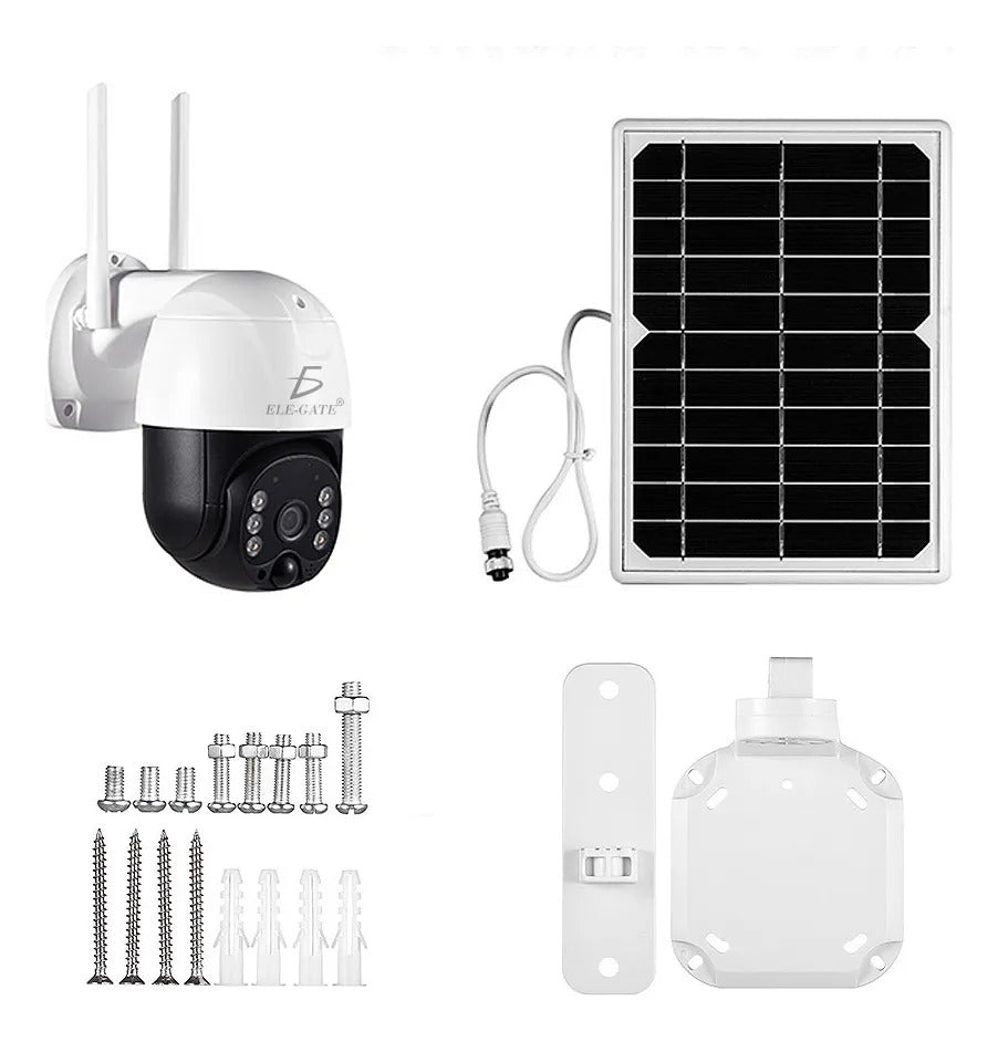 Cámara De Seguridad Solar 4g Con Resolución De 2mp Visión