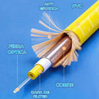 Cable Fibra Optica Internet Modem 3 Metros