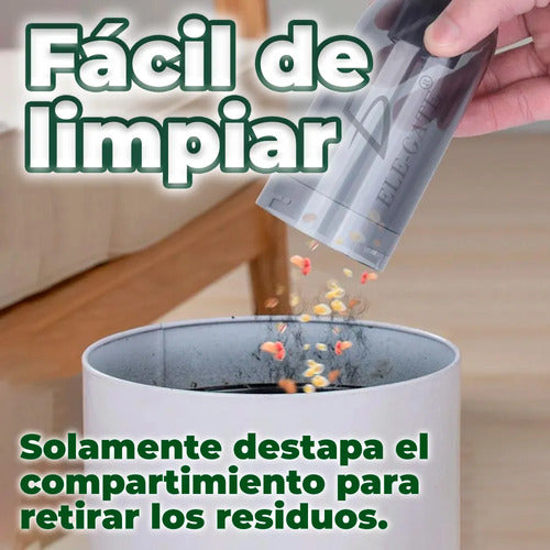 Aspiradora Y Soplador Inalámbrico 2 En 1 - Potente Y Verde Oscuro