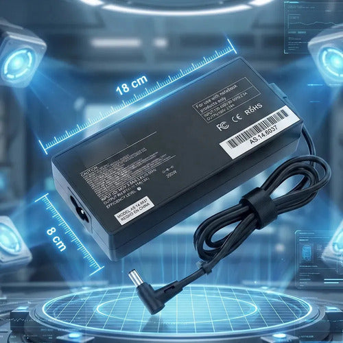 Cargador Para Laptop Compatible Con Asus Rog 280w 20v 14a