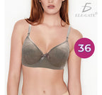 Brasier Con Encaje Copa Completa Slight Push Up Rojo M