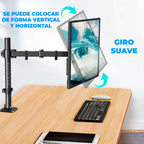 Soporte Para Pantalla Vertical De 19 A 32 Pulgada