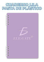 Cuaderno De 80 Hojas Rayadas Con Portada Plastificada Y