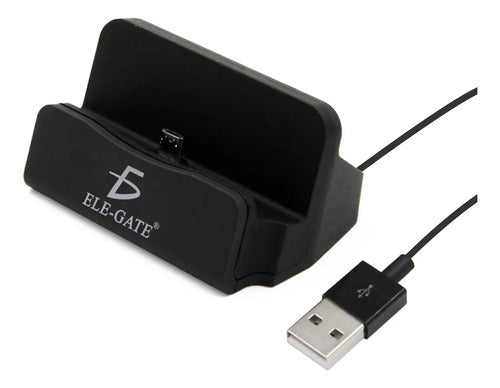 Cargador Rápido Base Soporte Alámbrico Celular V8