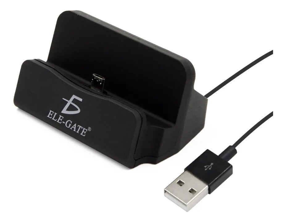 Cargador Rápido Base Soporte Alámbrico Celular V8
