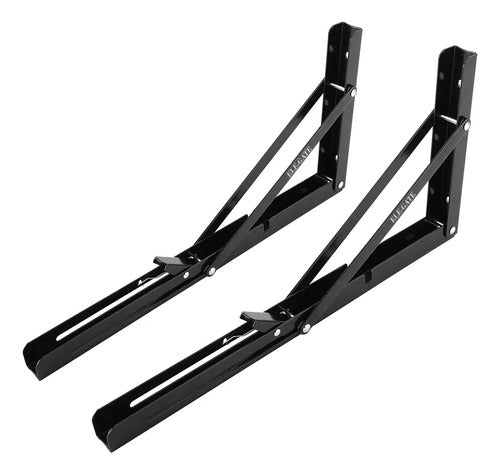 Soporte De Mensula Abatible Plegable De 40cm 1 Par Color