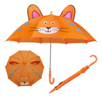 Paraguas Kawaii Con Figura De Tigre Con Orejas Desplegables