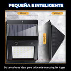 Lámpara Solar Led Exterior Con Sensor De Luz Para Jardín