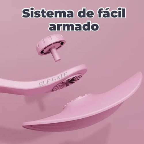 Aparato Ejercitador Y Tonificador De Muslos Rosa