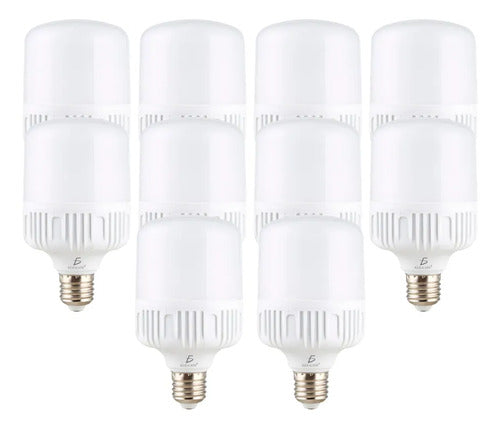 Paquete De 10 Focos Leds Super Potentes De 15w 6500k