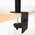 Soporte de mesa para 4 monitor TV para montaje en pared 13