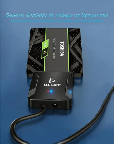 Adaptador Sata A Type C Usb 3.0 Compatible Con Hdd Ssd 2.5