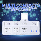 Multicontacto Hembra De Habitación Luz Nocturna Interruptor