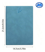 Cuaderno Con Forro De Piel Sintética Tamaño A5 120 Hojas