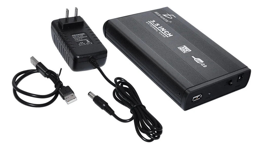 Gabinete Case Disco Duro Sata 3.5 Usb Externo 2.0