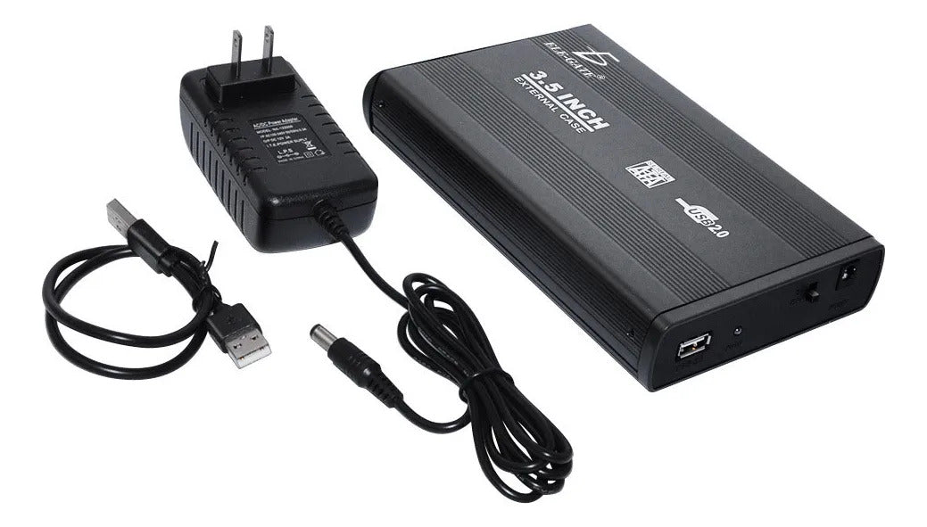 Gabinete Case Disco Duro Sata 3.5 Usb Externo 2.0